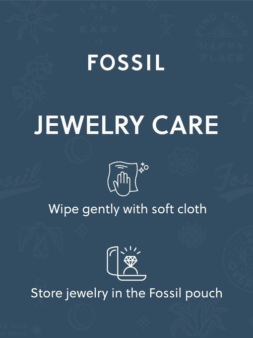 Fossil Jewelry Gold Pendant JF04426710