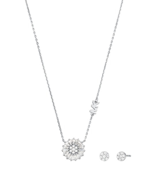 Michael Kors Premium Silver Jewellery Set MKC1651SET