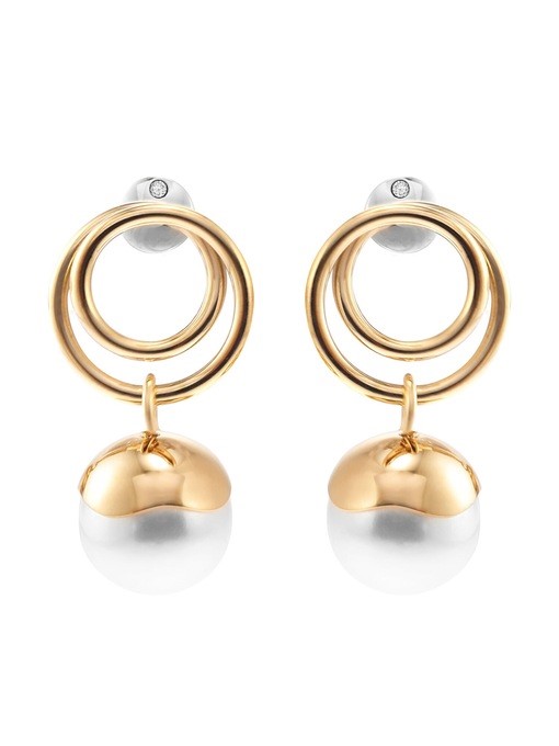 Skagen Agnethe Gold Earring SKJ1581710