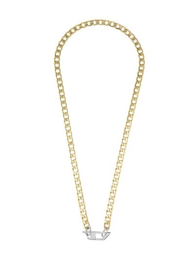 Diesel Steel Gold Pendant DX1438931