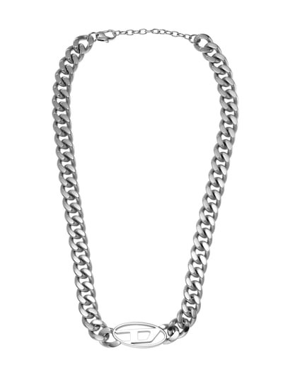 Diesel Steel Silver Pendant DX1433040