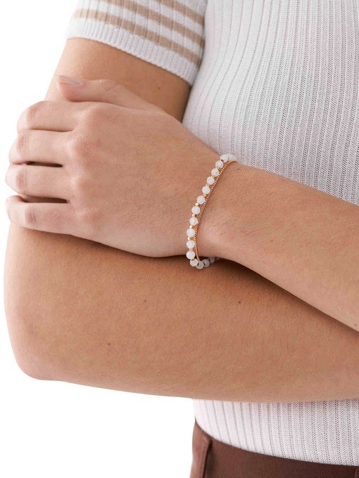 Fossil Jewelry White Bracelet JF04444791