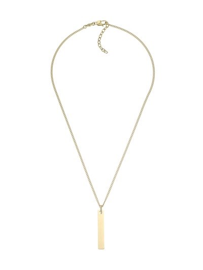 Fossil Drew Gold Pendant JF04464710