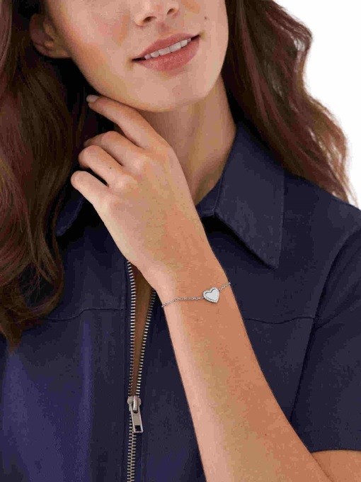 Fossil Elliott Silver Bracelet JOF00941040 Fossil Elliott Silver Bracelet JOF00941040