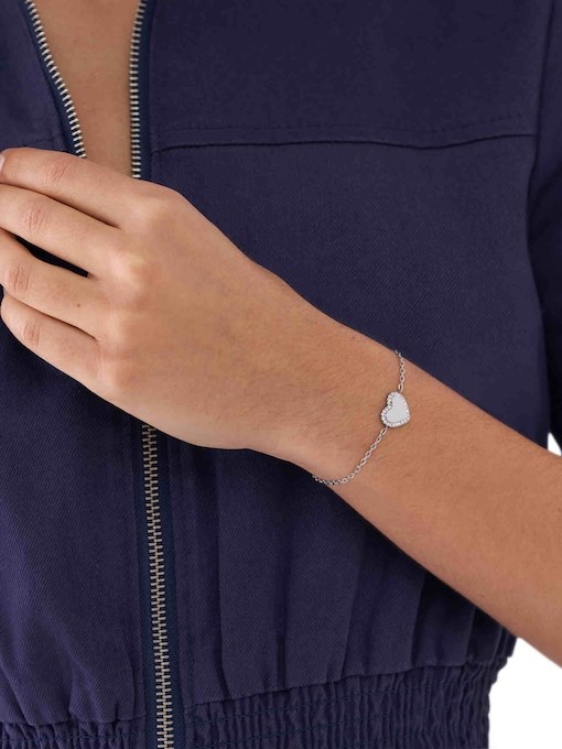 Fossil Elliott Silver Bracelet JOF00941040 Fossil Elliott Silver Bracelet JOF00941040