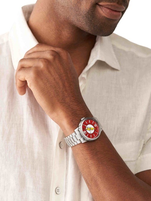 Fossil The Flash Silver Watch LE1162