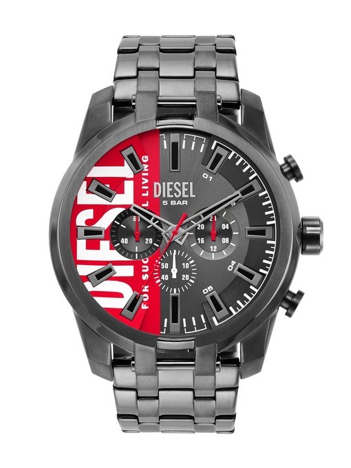 Diesel Split Gunmetal Watch DZ4632