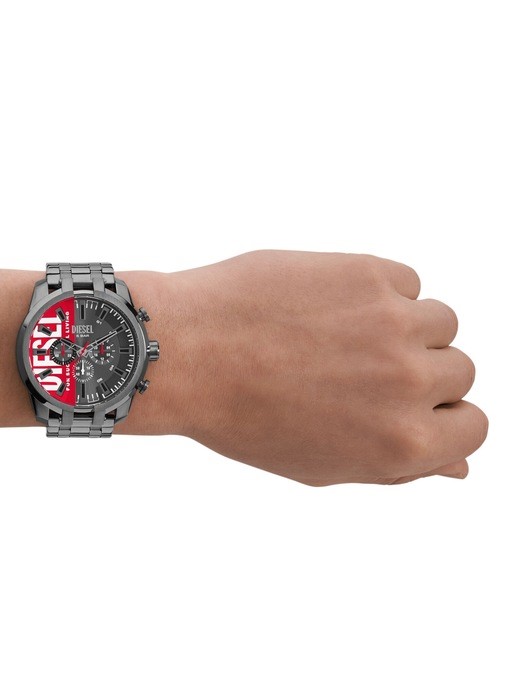 Diesel Split Gunmetal Watch DZ4632