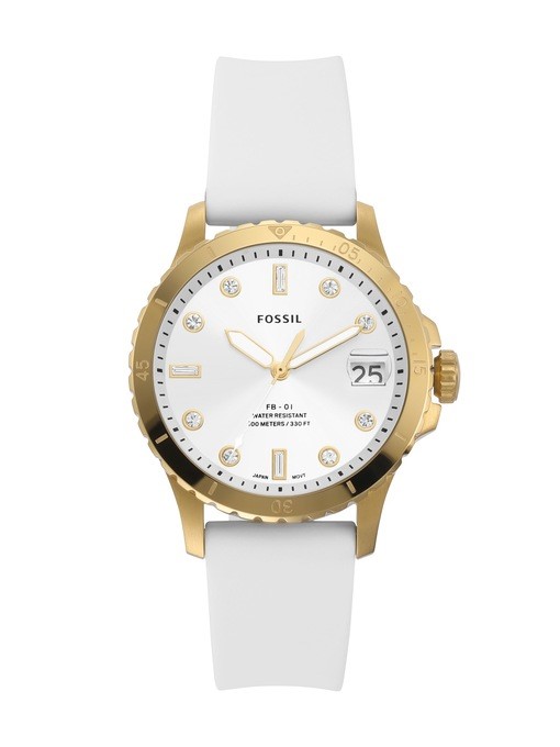 Fossil Fb-01 White Watch CE1129