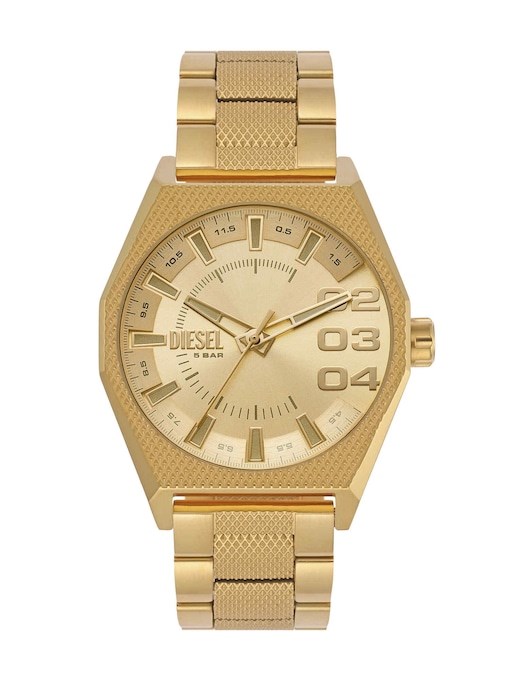 Diesel Scraper Gold Watch DZ2173