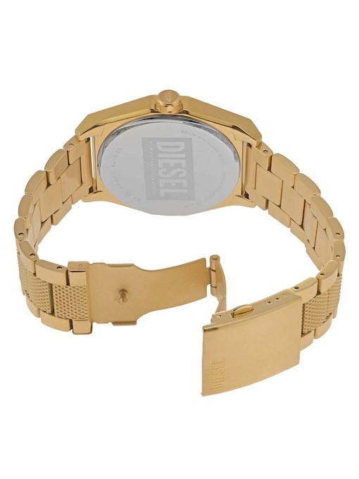 Diesel Scraper Gold Watch DZ2173