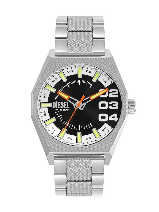 Diesel Scraper Silver Watch DZ2172