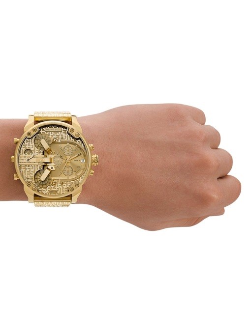 Diesel Mr. Daddy 2.0 Gold Watch DZ7479