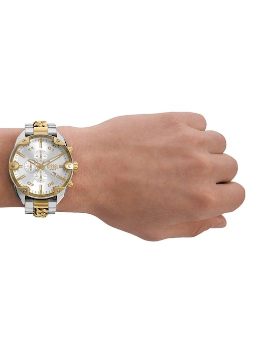 Diesel Spiked Two Tone Watch DZ4629