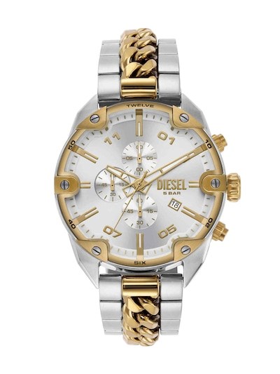 Diesel Spiked Two Tone Watch DZ4629