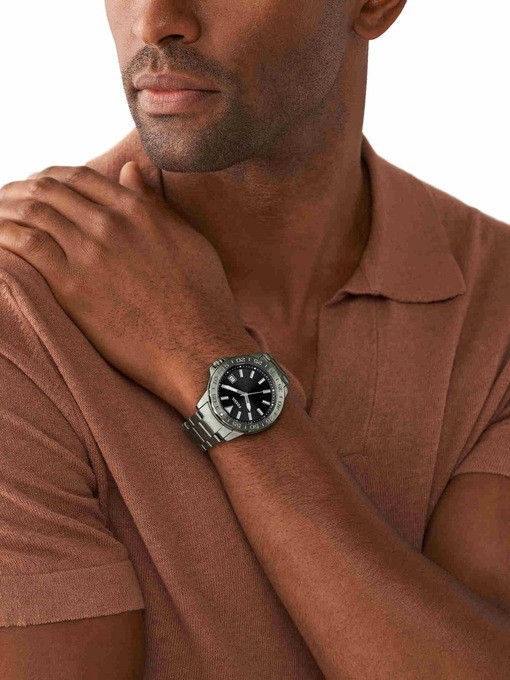 Fossil Bannon Smoke Watch BQ2785SET