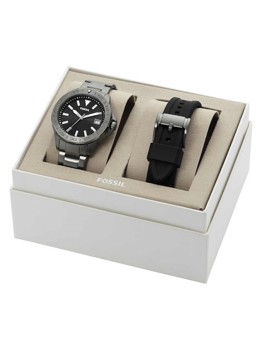 Fossil Bannon Smoke Watch BQ2785SET