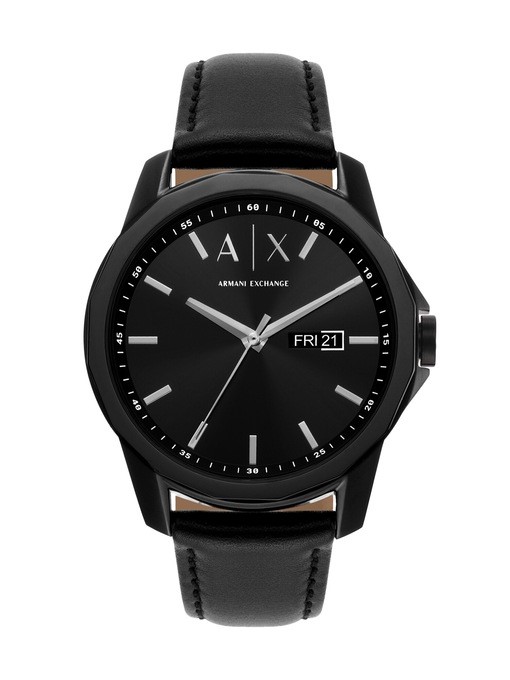 Armani Exchange Black Watch AX7147SET