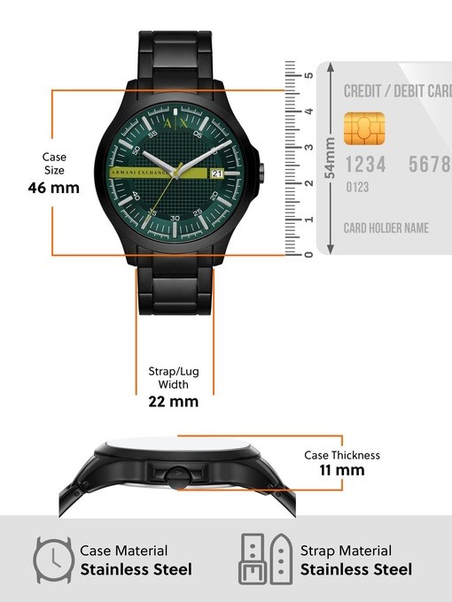 Armani Exchange Black Watch AX2450