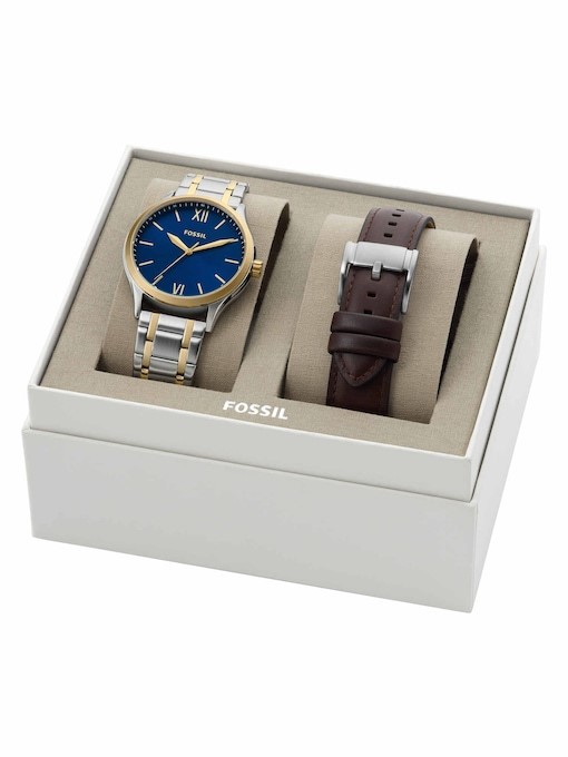 Fossil Fenmore Two Tone Watch BQ2786SET