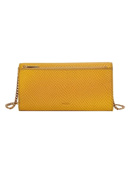 Fossil Penrose Yellow Crossbody Bag ZB1885700