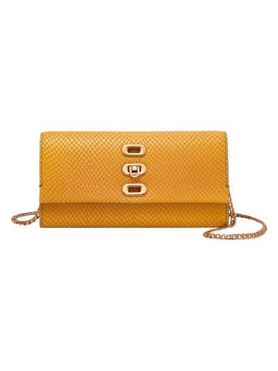 Fossil Penrose Yellow Crossbody Bag ZB1885700