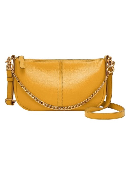 Fossil Jolie Yellow Shoulder Bag ZB1877700