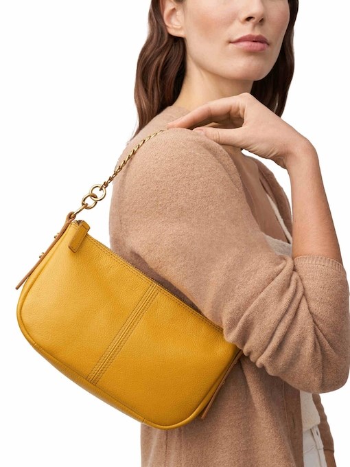 Fossil Jolie Yellow Shoulder Bag ZB1877700