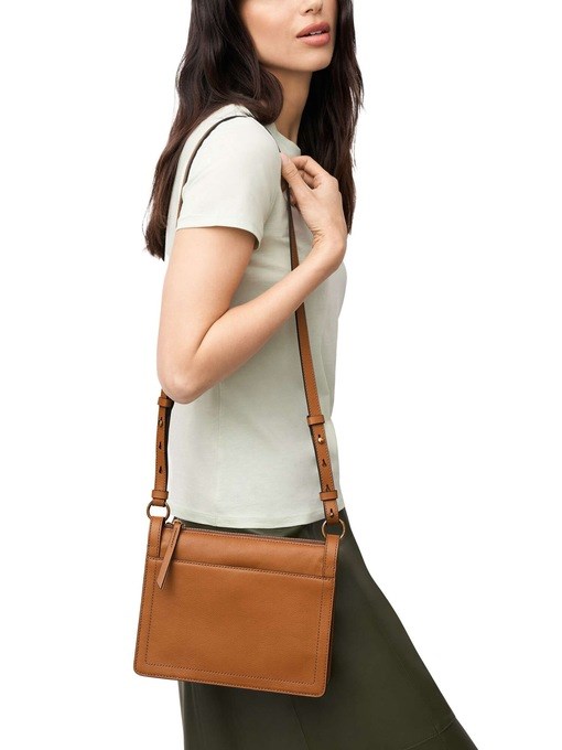 Fossil Taryn Brown Crossbody Bag ZB1894216