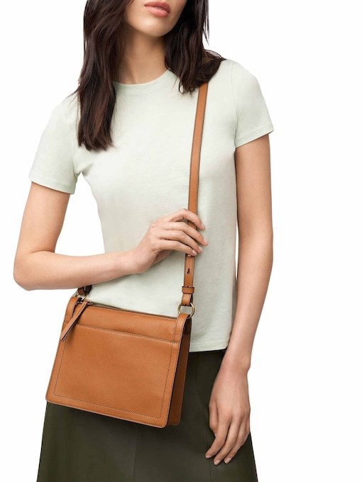 Fossil Taryn Brown Crossbody Bag ZB1894216