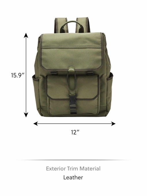 Fossil Weston Olive Backpack SBG1320345