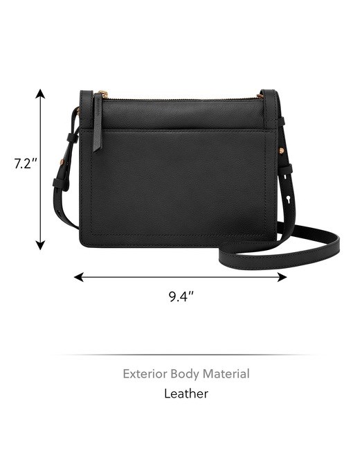 Fossil Taryn Black Crossbody Bag ZB1894001