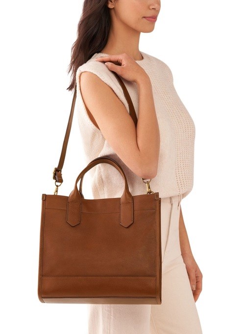 Fossil Kyler Brown Tote SHB3103210