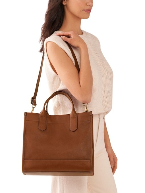 Fossil Kyler Brown Tote SHB3103210