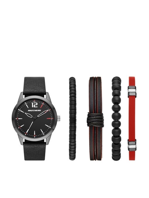 Skechers Gift Sets Black Watch SR9066 Skechers Gift Sets Black Watch SR9066