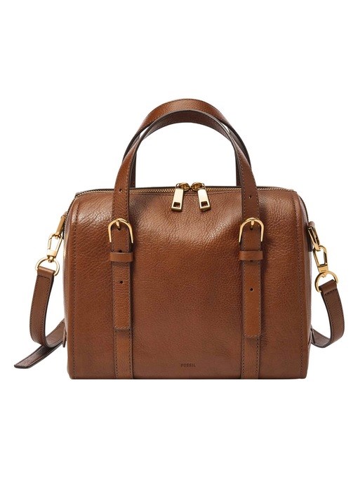 Fossil Carlie Brown Satchel Bag ZB1772200