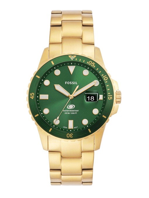 Fossil Fossil Blue Gold Watch FS5950