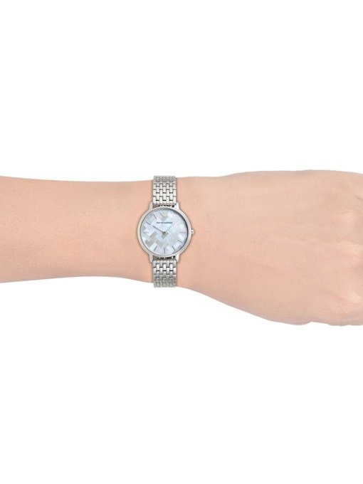 Emporio Armani Silver Watch AR11112