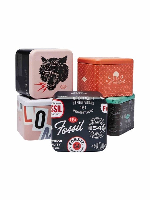 Fossil Brown Strap Bar - Mens S221521