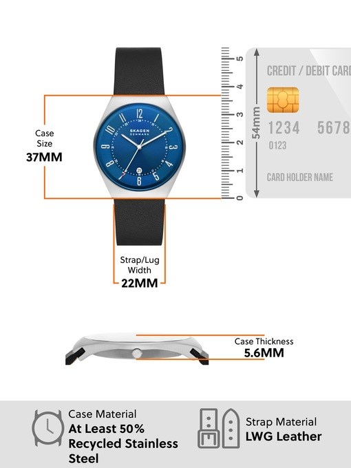 Skagen Grenen Black Watch SKW6814