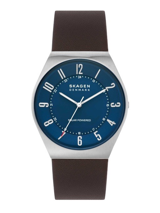 Skagen Grenen Solar Powered Brown Watch SKW6838