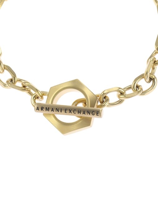 Armani Exchange Gold Bracelet AXG0104710