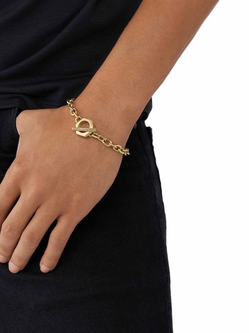 Armani Exchange Gold Bracelet AXG0104710