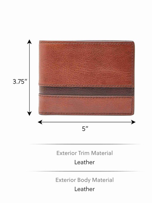 Fossil Easton Brown Wallet SML1435914 Fossil Easton Brown Wallet SML1435914