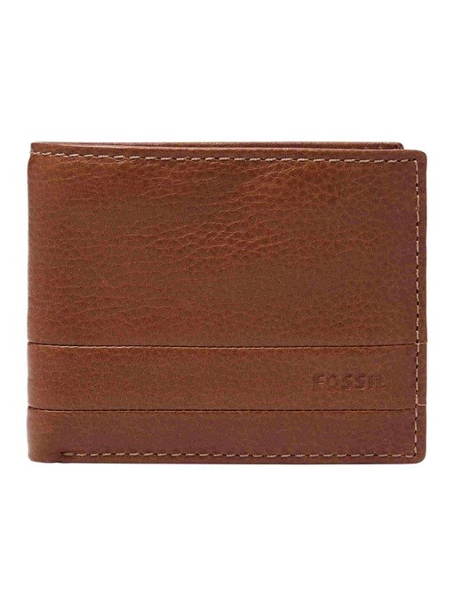 Fossil Lufkin Brown Wallet SML1394210 Fossil Lufkin Brown Wallet SML1394210