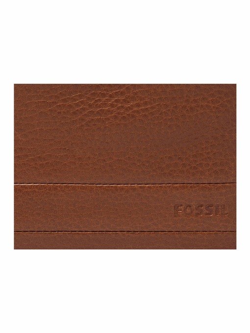 Fossil Lufkin Brown Wallet SML1394210 Fossil Lufkin Brown Wallet SML1394210