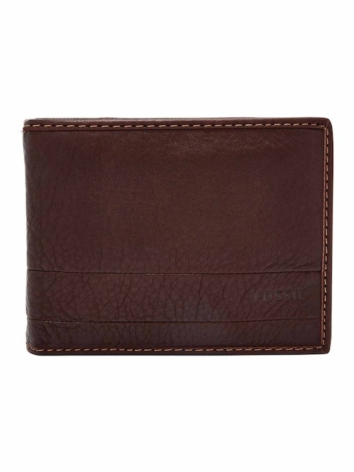 Fossil Lufkin Brown Wallet SML1391201