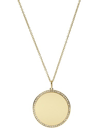 Fossil Vintage Iconic Gold Necklace JF03888710