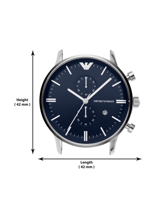 Emporio Armani Silver Watch AR1648