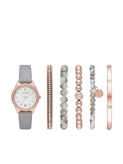 Skechers Gift Sets Grey Watch SR9056